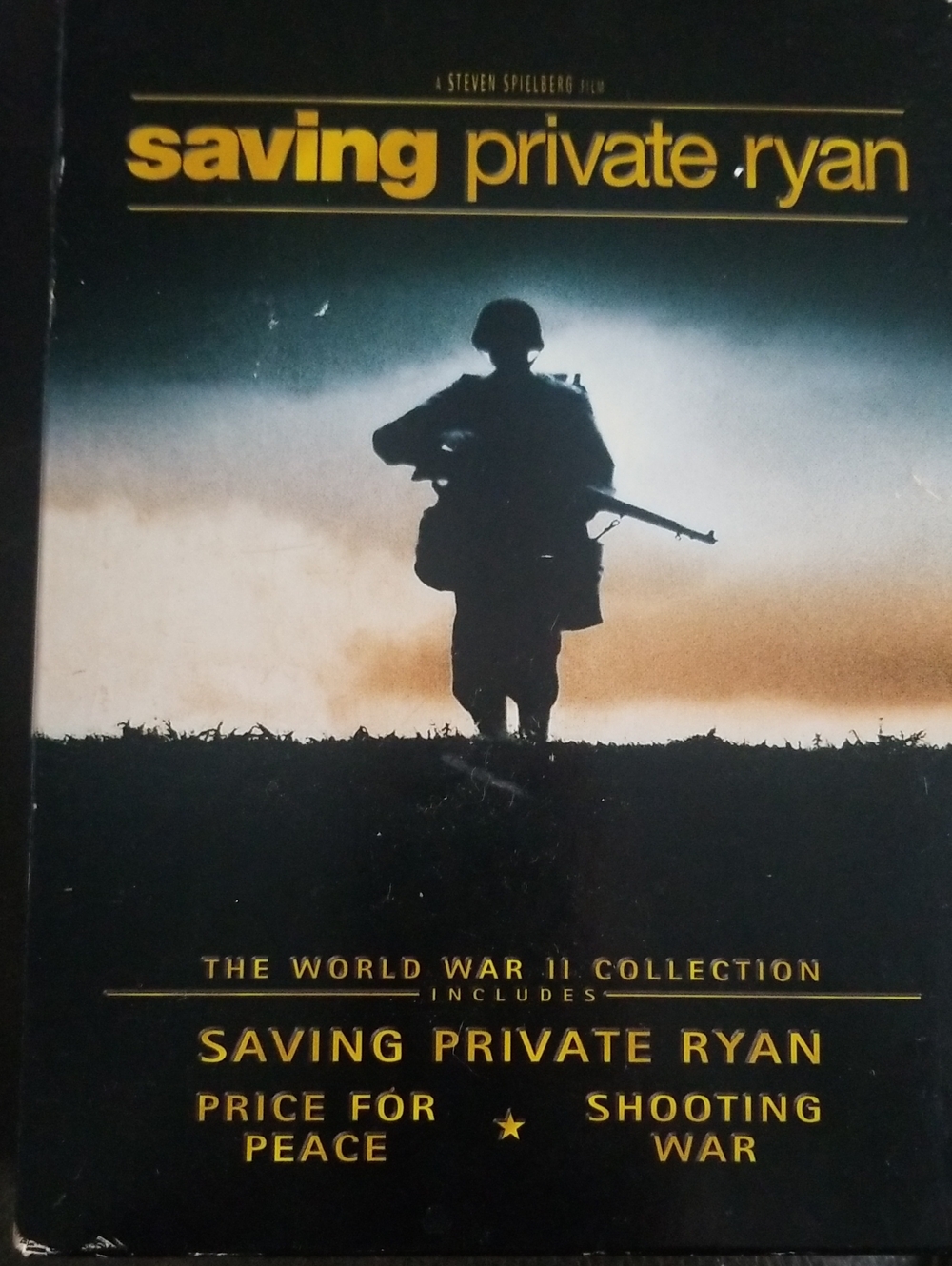 Saving Private Ryan DVD/Collector Cover - Black & Gold